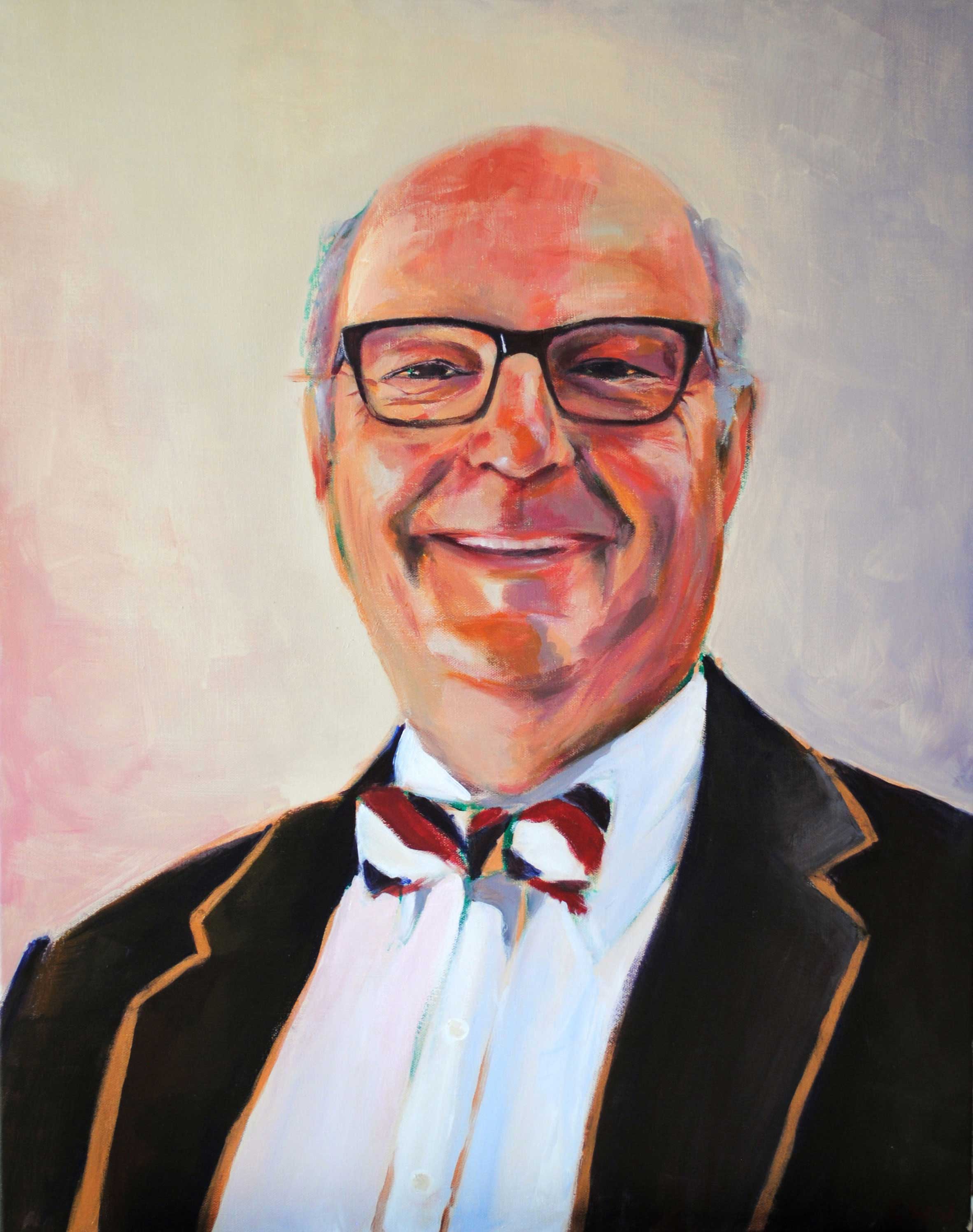 Portrait of my headmaster.