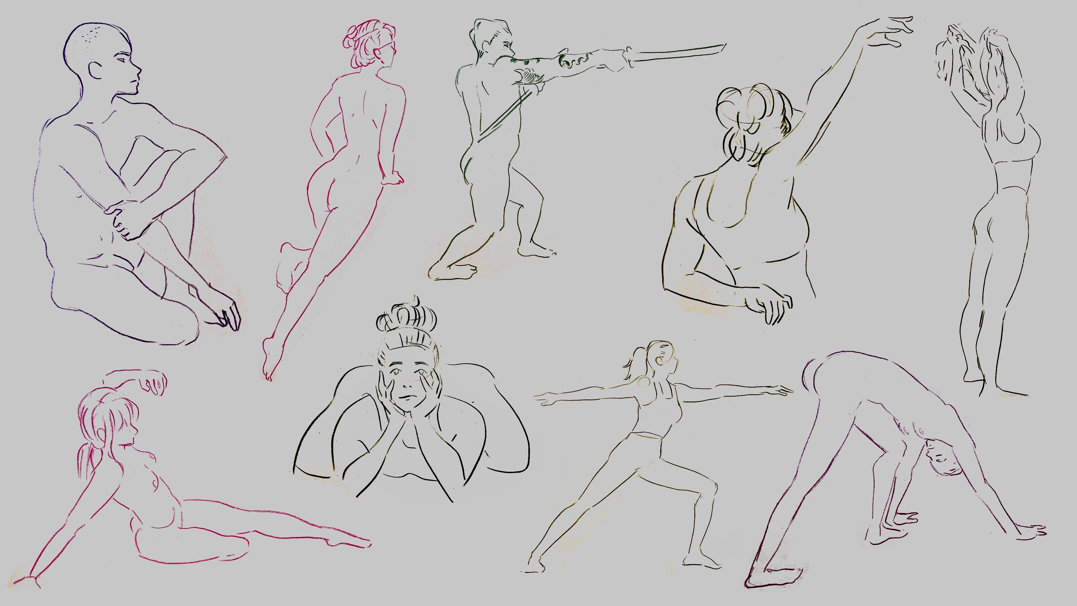 Gesture drawing